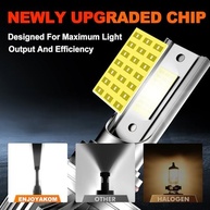Kit 6 Lâmpadas LED Farol de Neblina Ford F150 2015-2020 - Super Brilhante - imagem 4