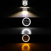 Kit 2 Faróis de Neblina LED 4" 30W para Wrangler JL 2018-2023: Luz Diurna e Condução Potente - imagem 5