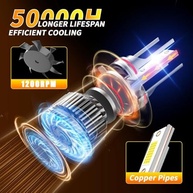 Kit Lâmpadas LED Farol Alto/Baixo e Neblina para Acura MDX 2007-2013 - Branco 6500K IP68 - imagem 4