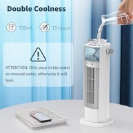 Ventilador de Torre com Nebulização 40cm - 700ml, Oscilação 90°, Controle Remoto e 4 Velocidades - imagem 4
