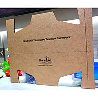 Molde MDF Necessaire Trapézio Patchwork - Corte Fácil e Profissional - imagem 2