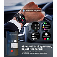 Relógio Inteligente LIGE: Smartwatch com Chamadas BT e Carregamento Sem Fio para Homens de Negócio - imagem 2