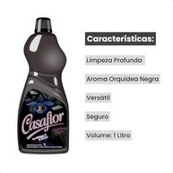 Limpador Perfumado Casaflor Orquídea Negra - Kit com 2 Unidades de 1L Cada | Limpeza Profunda e Fragrância Duradoura - imagem 5