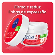 NIVEA Creme Facial Antissinais: Hidratação Noturna para Pele Negra - imagem 1