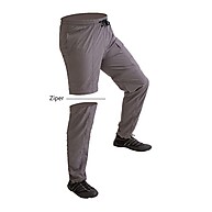 Calça de Pesca com Proteção Solar UV 5+ e Zíper Joelho - Mar Negro - imagem 2