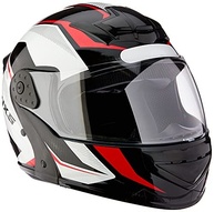 Capacete Escamoteável MIXS Gladiator Neo 56 Vermelho: Segurança e Estilo para Sua Pilotagem - imagem 2