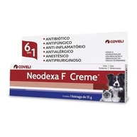 Neodexa F Creme 15g: Tratamento 6 em 1 para Cães, Gatos e Cavalos - imagem 1