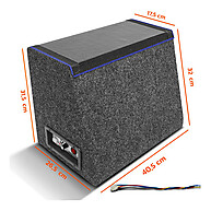 Caixa Amplificada 8" Shutt Xplode: Som Potente e Neon! - imagem 2