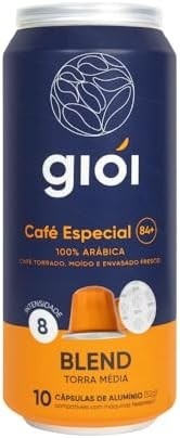 Giói Café Especial, 100% Arábica, Cápsulas Compatíveis com Nespresso, 84+ (10 Cápsulas, Blend Média) - imagem 2