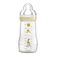 Kit 2 Mamadeiras MAM Easy Active 270/330ml 2m+ Neutra - imagem 2