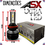 Lâmpada LED H11: 70W, 8000 Lúmens e Branco Neutro - imagem 2