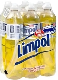 Detergente Líquido Neutro 6 Frascos 500ml - Limpol | Limpeza Eficiente e Segura para a Família - imagem 1