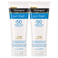 Neutrogena Sun Fresh FPS 50: Kit com 2 Protetores! - imagem 1