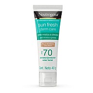 Neutrogena Sun Fresh FPS70: Proteção Total para Pele Oleosa - imagem 1