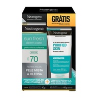 Neutrogena Sun Fresh: Proteção Solar + Limpeza Facial - imagem 1