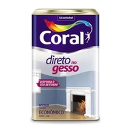 Kit Coralgesso 18L Branca Neve: Revestimento e Pintura Impecáveis com Trincha Profissional - imagem 1