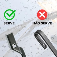 Palhetas Limpador Parabrisa Silicone New Civic 2007-2011 Tiger Auto Flat Silenciosas Jogo 2 Unidades - imagem 4