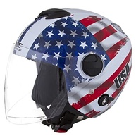 Capacete Pro Tork New Atomic USA 58 VM/AZ: Estilo, Segurança e Conforto para Você! - imagem 3