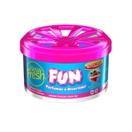 Odorizante Gel Luxcar New Fresh Fun Morango: Aroma Delicioso para Seu Carro - imagem 1