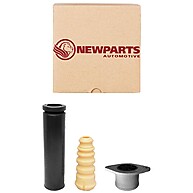 Kit Coxim Batente Coifa Traseiro Fiesta 2003 a 2014 Newparts - imagem 2