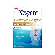 Nexcare Cicatrizacao: Curativo Impermeável para Cortes e Queimaduras - imagem 1