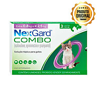 Nexgard Combo: Proteção 3 em 1 para Gatos até 2,5kg - imagem 1