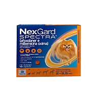 Nexgard Spectra 3 Tabletes - Proteção Completa contra Parasitas para Cães de 2 a 3,5 kg - imagem 1