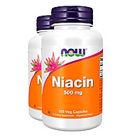 Niacina 500mg Now Foods – Energia e Bem-Estar em Cápsulas Vegetarianas - imagem 1
