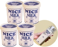 kit 4 Leite Vegetal Concentrado de Castanha de Caju Nice Milk 450g + Garafa Acrílico 500ml - imagem 1