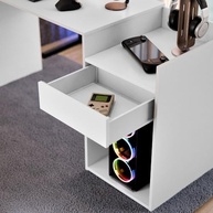 Mesa para Computador Eros - Design Moderno com Gaveta e Nicho para CPU - imagem 5