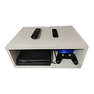 Nicho Suporte para PS4 e Xbox Branco – Organize seu setup gamer - imagem 1