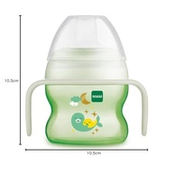 Copo MAM Starter Night 150 ml – Bocal Macio Antivazamento para Bebês - imagem 3