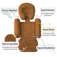 Ninho Redutor Bebê Yogi Baby Ambar Glow: Conforto e Segurança Multifuncional - imagem 5