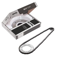 Kit Relação Riffel Kawasaki Ninja 250R (88-07) Aço 1045 com Retentor O-ring - TOP - imagem 3