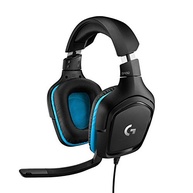 Headset Gamer Logitech G432 7.1 Dolby Surround para PC, PlayStation, Xbox e Nintendo Switch - Preto/Azul - imagem 2