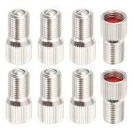 Tampas de Válvula de Pneu em Cobre Niquelado 19mm - Vedação Dupla para Alta Pressão (8 Unidades) - imagem 2