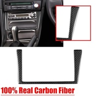 Acabamento Fibra de Carbono Painel Central Rádio Multimídia Nissan R34 GTR (RHD) - imagem 3