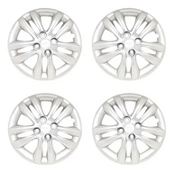 Kit 4 Calotas Aro 14 Prata para Nissan March e Versa - Design Moderno e Proteção - imagem 2