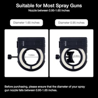 NITAGO Spray Light: Luz Auxiliar Portátil para Pintura Automotiva de Precisão - imagem 4