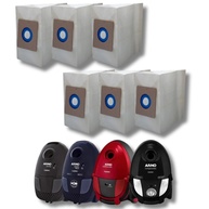 Kit 6 Sacos para Aspirador Arno Nitro e Compacteo - Compatível com Nit1, Nit2, Com1 e Com2 - imagem 1