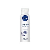 NIVEA Aerossol Sem Perfume 150ml – Proteção 48h para Pele Sensível - imagem 1