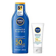 Nivea FPS50 + FPS70: Proteção Total e Toque Seco - imagem 1