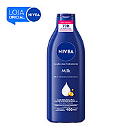 NIVEA Loção Hidratante Milk 400ml: Hidratação por 72h - imagem 1