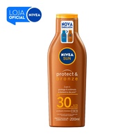 NIVEA SUN Protect & Bronze FPS 30: Bronzeie com Proteção! - imagem 1