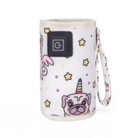 Aquecedor de Mamadeira com Regulagem de Temperatura 3 Níveis USB - Design Gato Pink - imagem 4