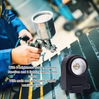 Luz LED Profissional para Pistola de Pintura Automotiva | 3 Níveis de Brilho com Função Memória - imagem 4