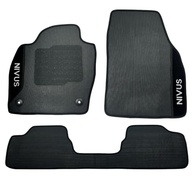 Jogo de Tapetes Automotivos Emborrachados Premium para VW Nivus 2020-2024 | 3 Peças com Bordado Exclusivo - imagem 4