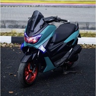 Defletor de Para-brisa Yamaha NMAX 155 2020-2024 (Preto) - Nova Versão Competitiva - imagem 5