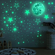 Adesivos de Parede Estrelas Brilhantes no Escuro TOYANDONA - Decore o Quarto das Crianças com um Céu Estrelado - imagem 2