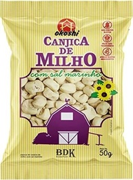 Kit 10 Canjica de Milho com Sal Marinho - 400gr no Total - imagem 3